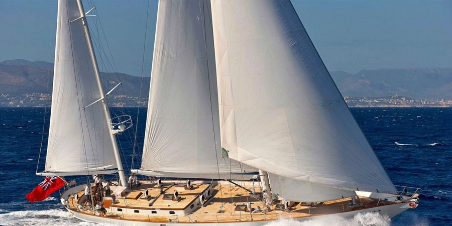 STC Trade delivered new HDPE inlet strainers to Royal Huisman for the sailboat Foftein