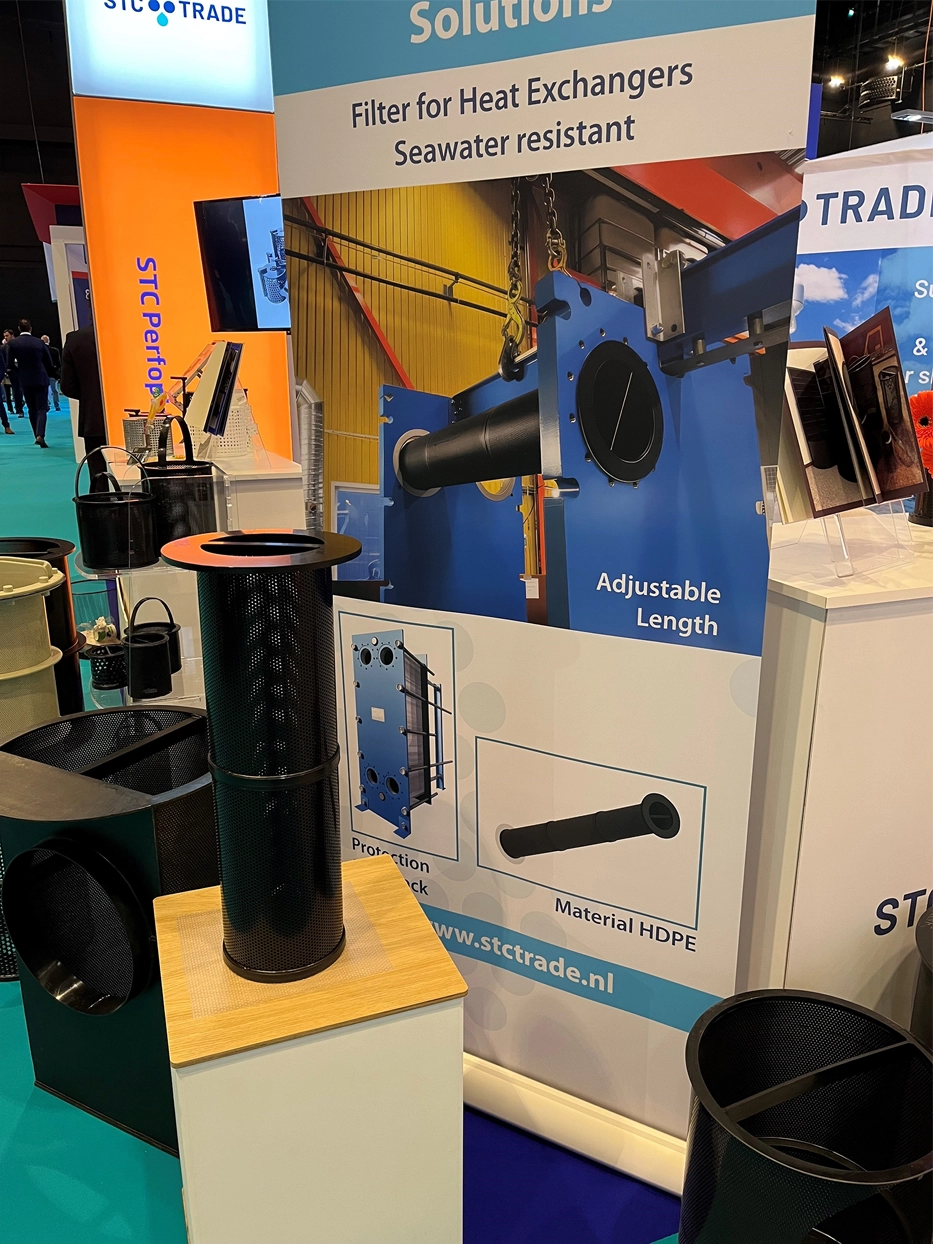 Demonstration model filter for heat exchanger